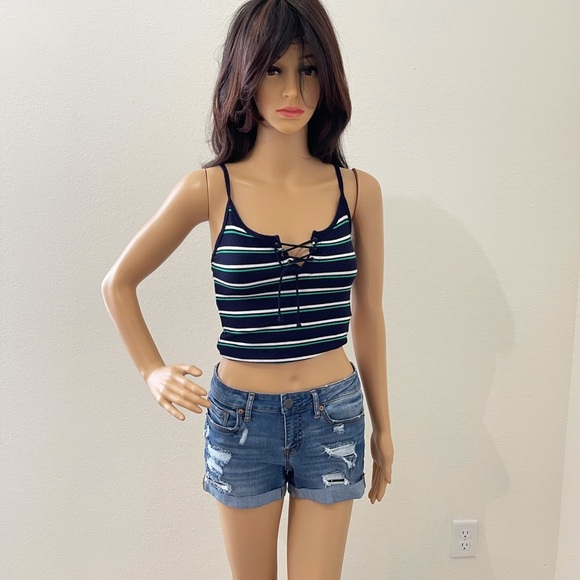 Aeropostale Denim Distressed Shorts - Picture 2 of 11